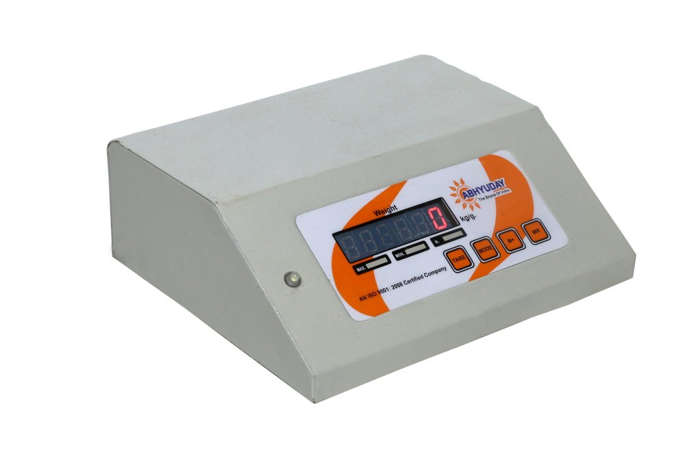 MS Body Digital Weighing Indicator, For Industries-, Warranty: 1 Year