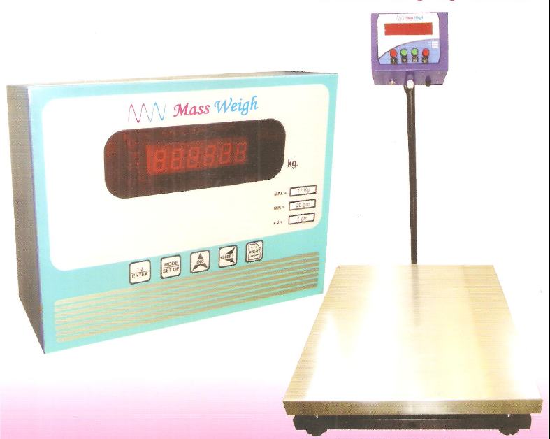Digital Internal Industrial Weighing Machines, Weighing Capacity: 5000Kgs, 10 Gms