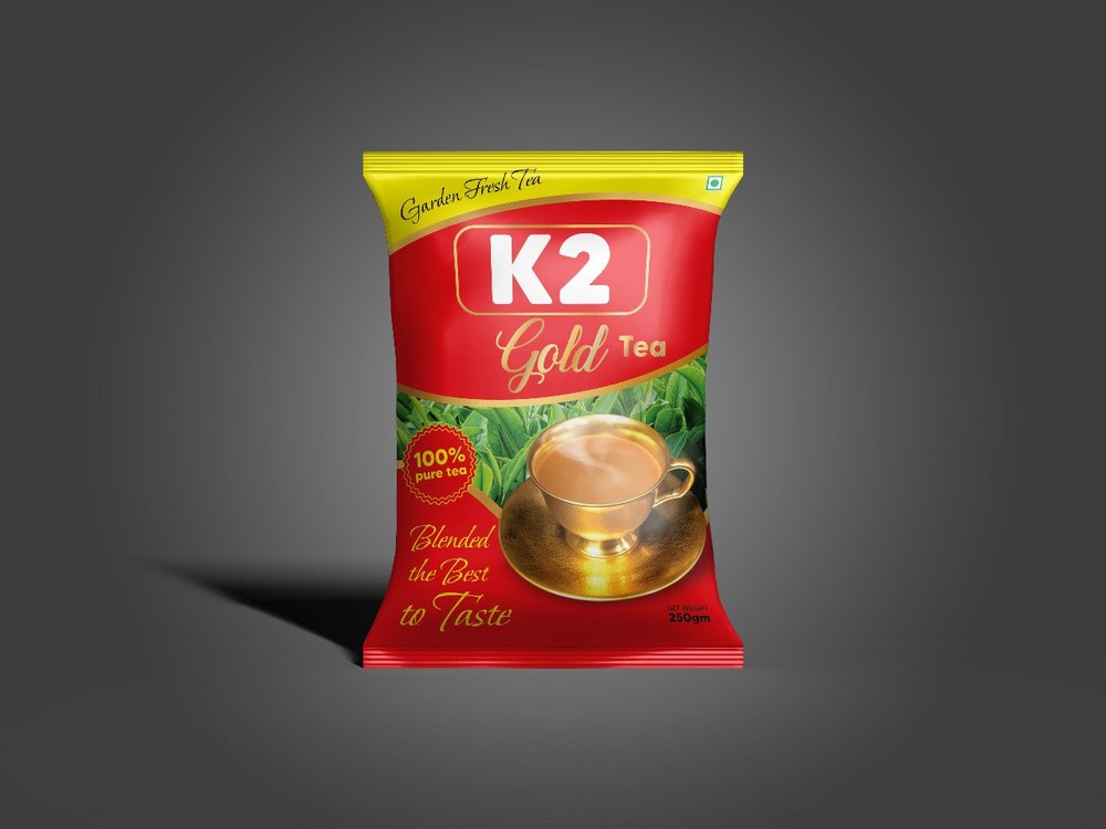 Assam K2 Gold Tea Powder, 250g, Grade: Dust