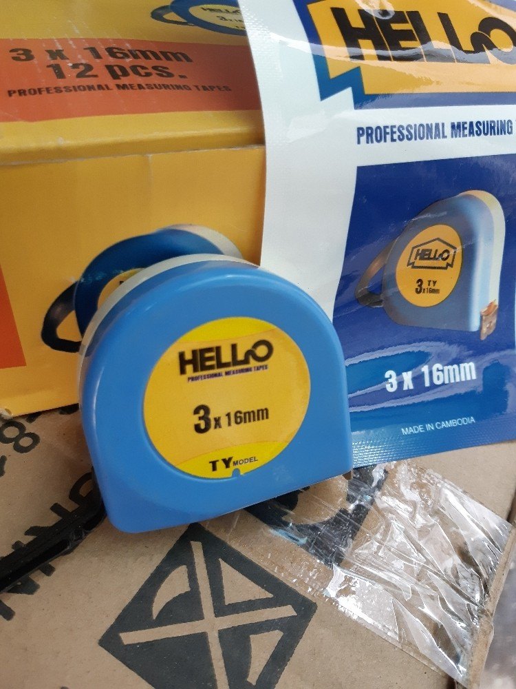 Measuring Tape, 3 Meter - 5 Meter, Size: 3mm
