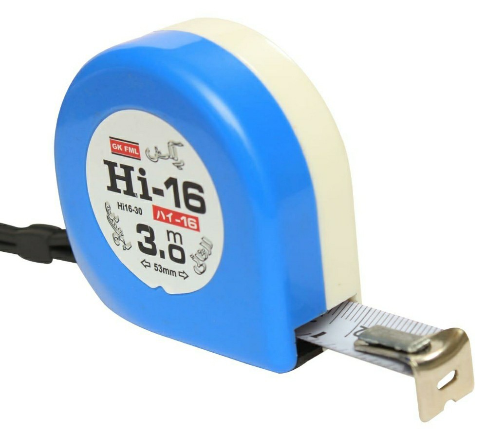 Freeman\'s Hi-16 3M Steel Pocket Measuring Tape, 3 Meter