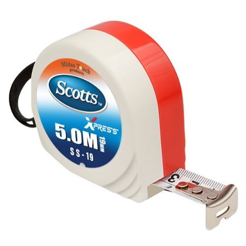 Scotts Ss Measuring Tapes, 5, Size: 5m*19mm