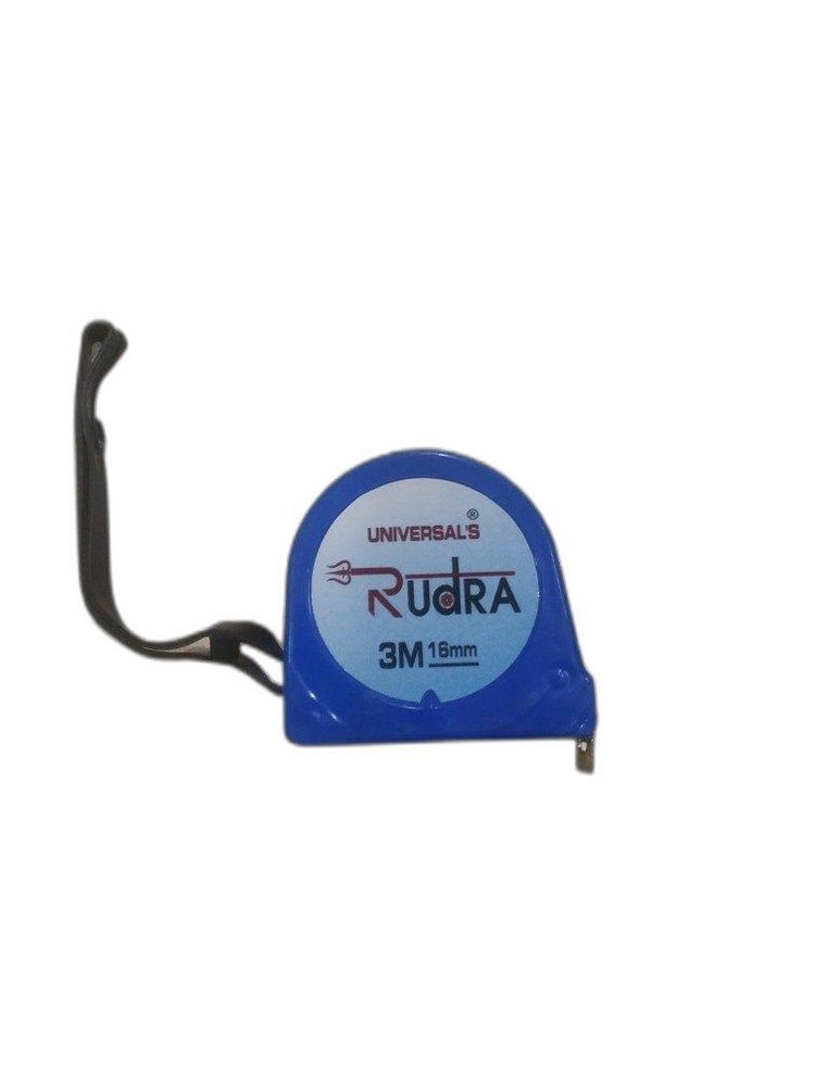 Universals Rudra 3m Steel Measuring Tape, For Industrial, Size: 16 mm Width