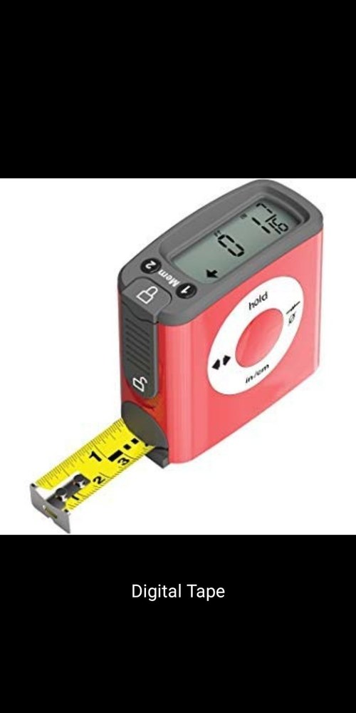 Imported Digital Measure Tape, For Measurement, Size: 5mtr