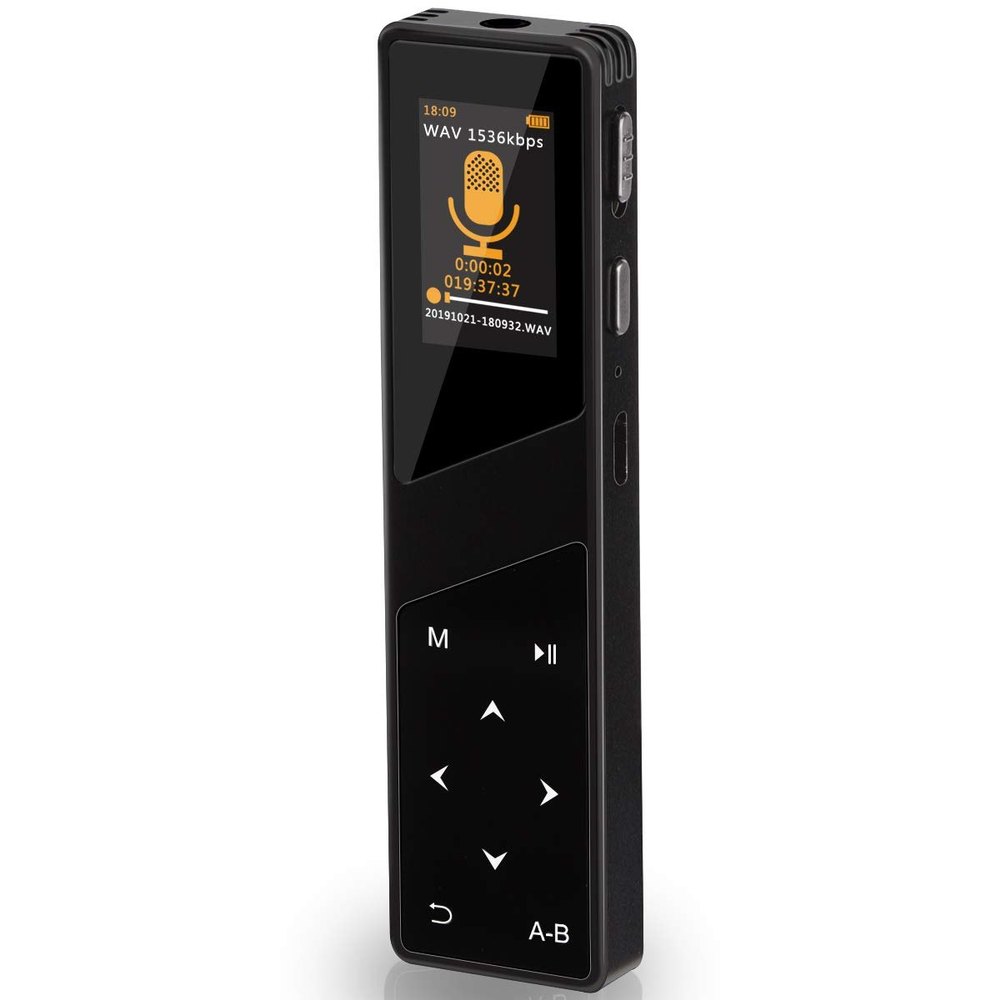 Digital Touch Screen Portable Tape Recorder, 2.5 X 10.2 X 1 Cm