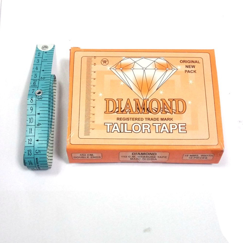 Diamond Tailor Measuring Tape, For Measurement, 152 cm