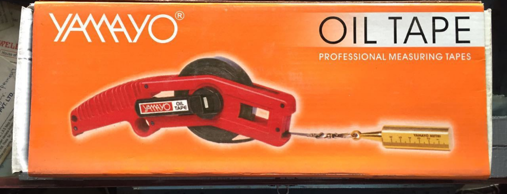 Yamayo Steel Oil Measuring Tape, Size: 15MTR