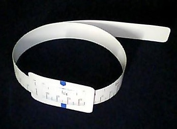 Vinyl Neonatal-Infant Head Circumference Tape, Size: 22 Inch