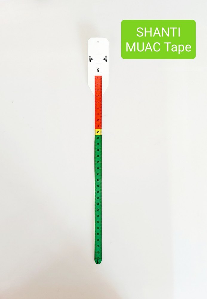 SHANTI Muac Tape Pediatric, 40 cm, Size: 33 cm