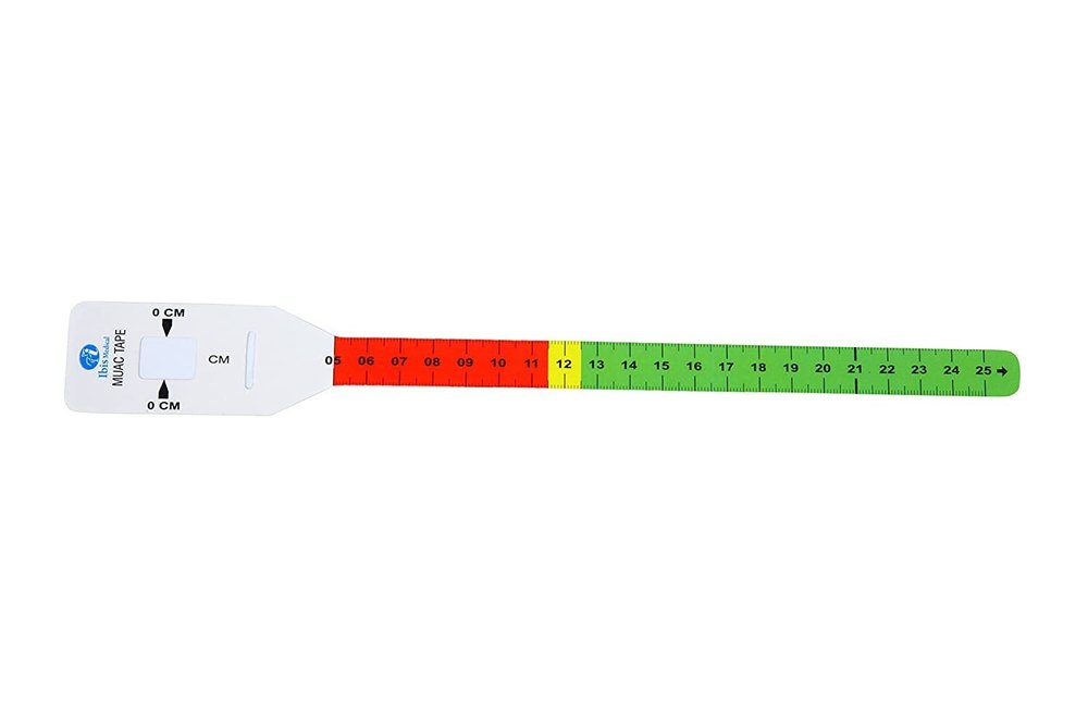 Muac Tape Mid Upper Arm Circumference, To Input, Size: Standard Size