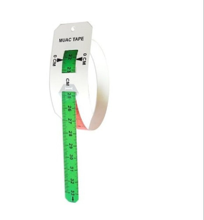 KRIS Measuring Muac Tape, Upto 45.5cm (for Adult), Size: Upto 26.5cm (for Child)