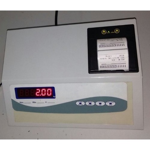 Ms Platform Label Printer Weighing Scale, For Mfg. Unit, Model Name/Number: Printerindicator