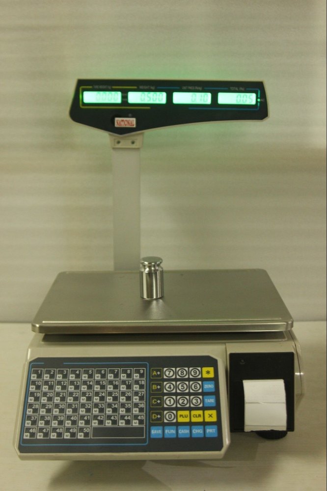 National Barcode Label Printer Scale, Max. Print Width: 2 inches, Resolution: 203 DPI (8 dots/mm)