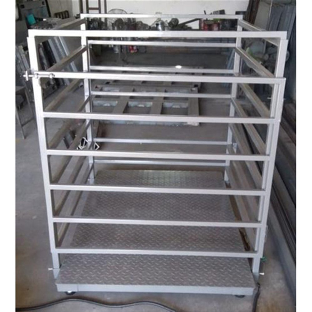 Sunrise Mild Steel 1 Ton 500gm Animal Weight Scale, Model Name/Number: Pf -1t, Accuracy: 100 Gm