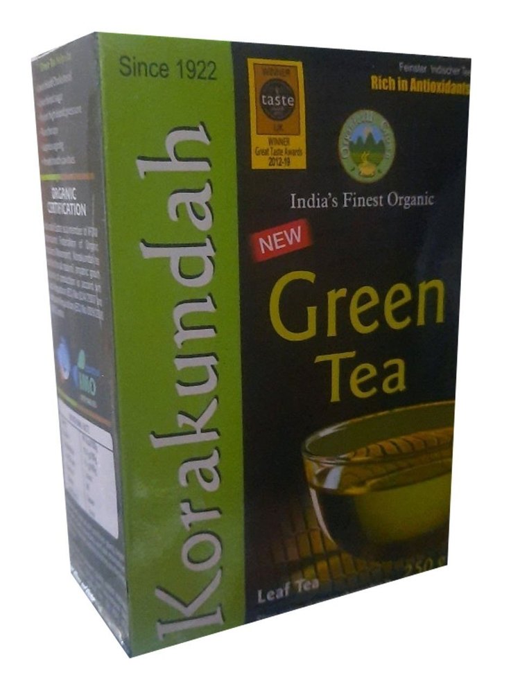 Korakundah Green Leaf Tea Powder, Grade: A Grade, Packaging Size: 250 G