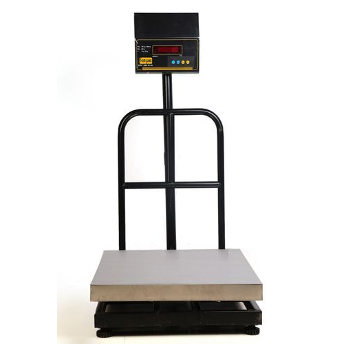 MS And SS Black And Grey Platform Weighing Machine, Capacity: Above 100kg