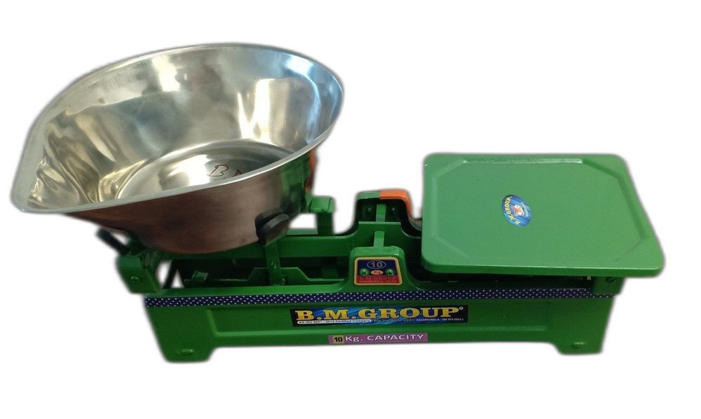 B.M. Group SS And MS Table Top Mechanical Weighing Scale, Size: 20 X 5 X 10 (l X W X H) Inch, 5 Kg