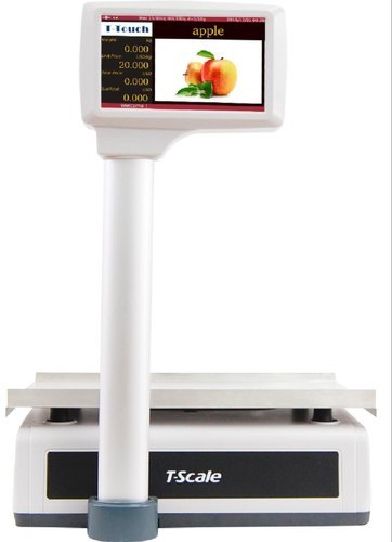 Abs POS TICKET PRINTER SCALE, Model Name/Number: Js 7, Accuracy: 5g, 10 G
