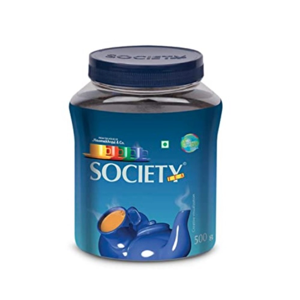 Black Society Tea Jar