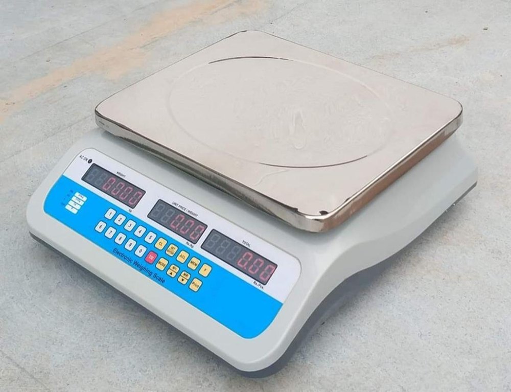 Table Top ABS Price Computing Scale-99 Memory, Size: 240 X 290