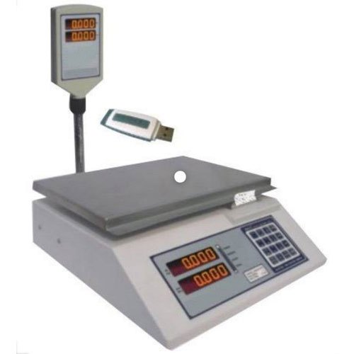 MS Price Counting Table Top Weighing Scale, For Shop, Capacity: 30 Kg