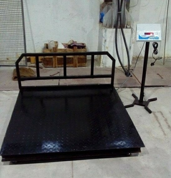 ANUTEK Mild Steel Heavy duty 2 TON Industrial weighing machine, Model Name/Number: S-pf MS