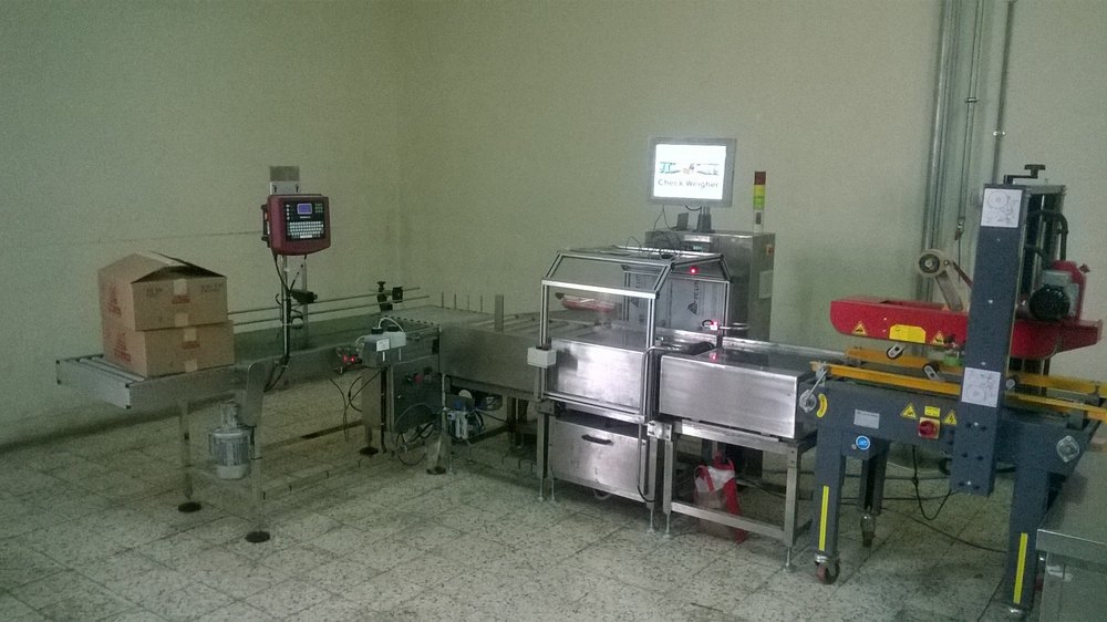 LCS MS / SS Online Dynamic Checkweigher, Model Name/Number: B4S, Accuracy: +/- 20gm