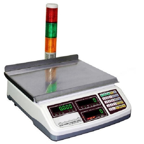 Stainless Steel Check Weighing Scale, Capacity: 15-30 Kg , AC 100-240 V