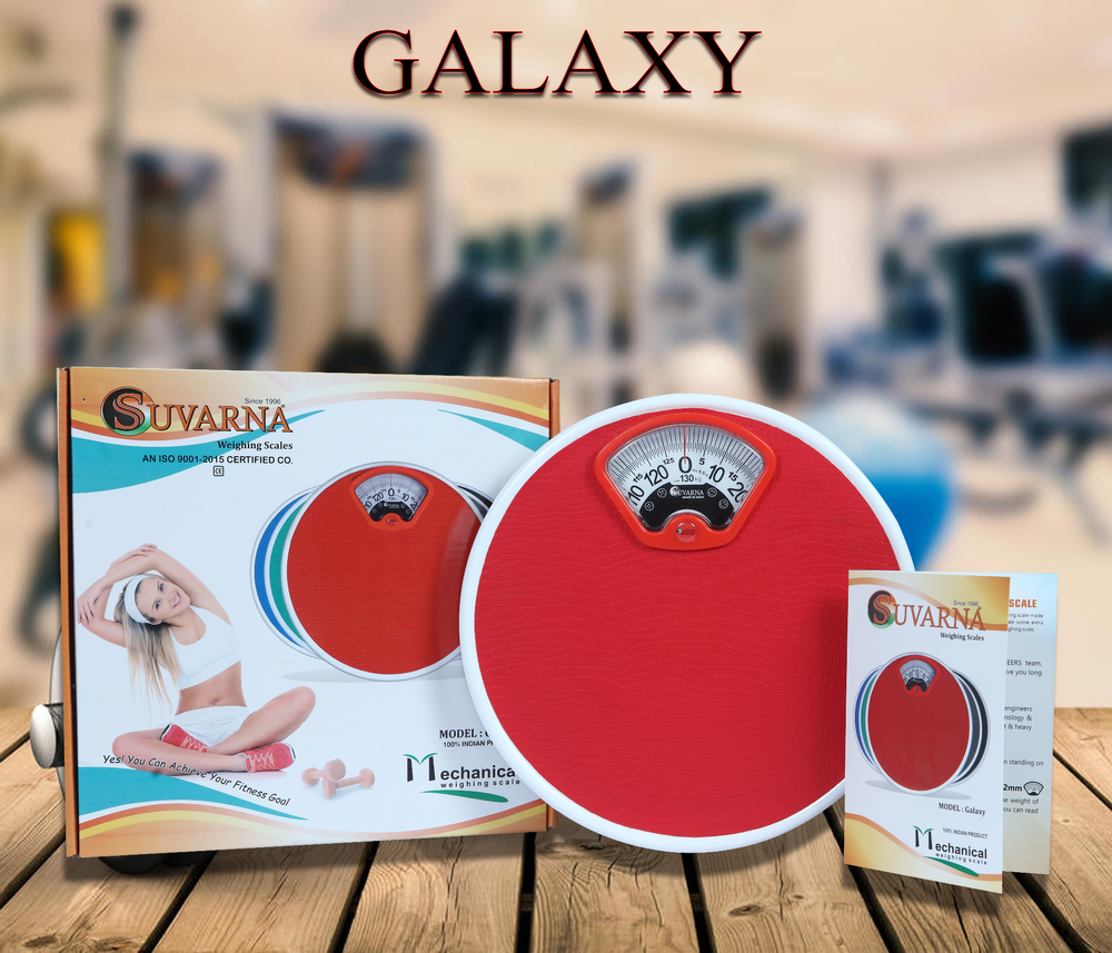 Analog Suvarna\'s Galaxy Platform Mechanical Scale, For Personal Weighing, Size: 341x61mm