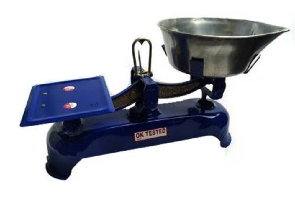 Ok Tested Mild Steel and Stainless Steel 5kg Counter Weighing Scale