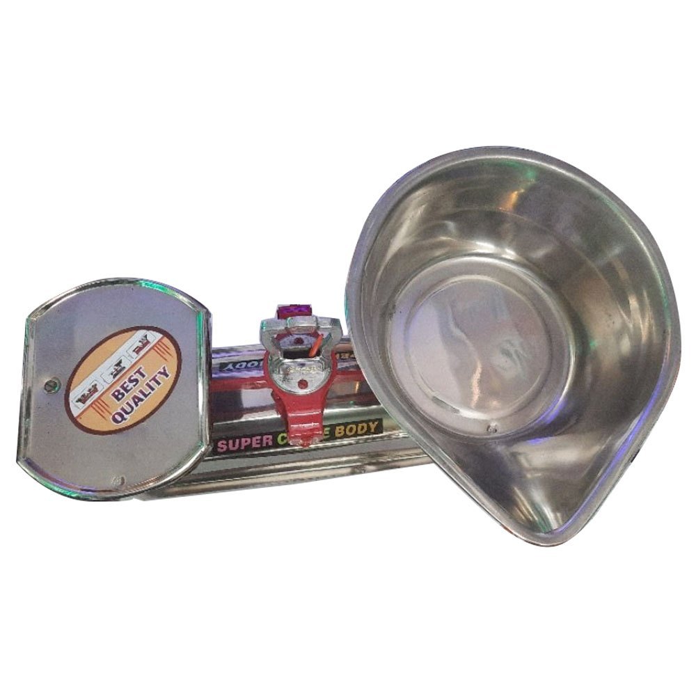 Super Stainless Steel Countertop Mechanical Scales, 5kg, Accuracy: 1gm