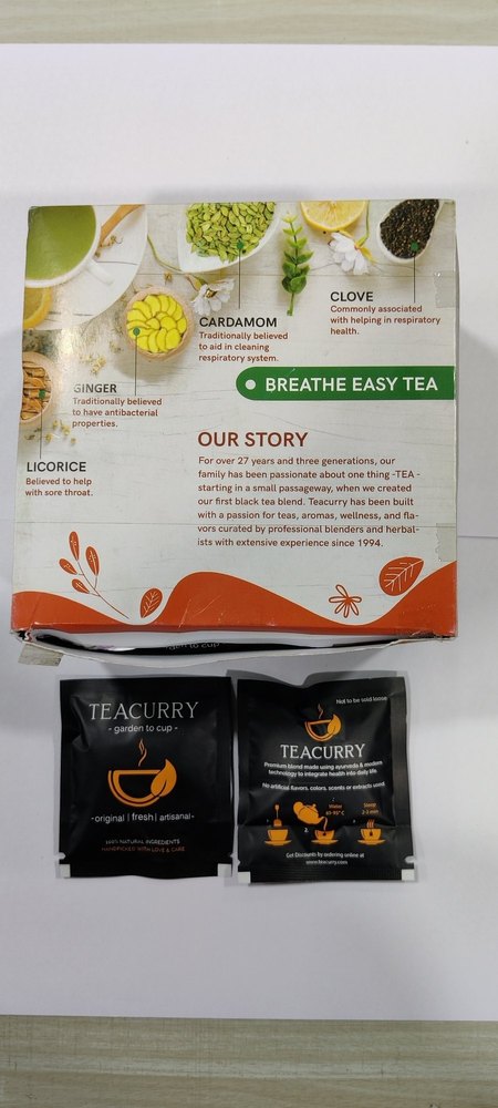 Breath Easy Tea, Packaging Size: Teabags