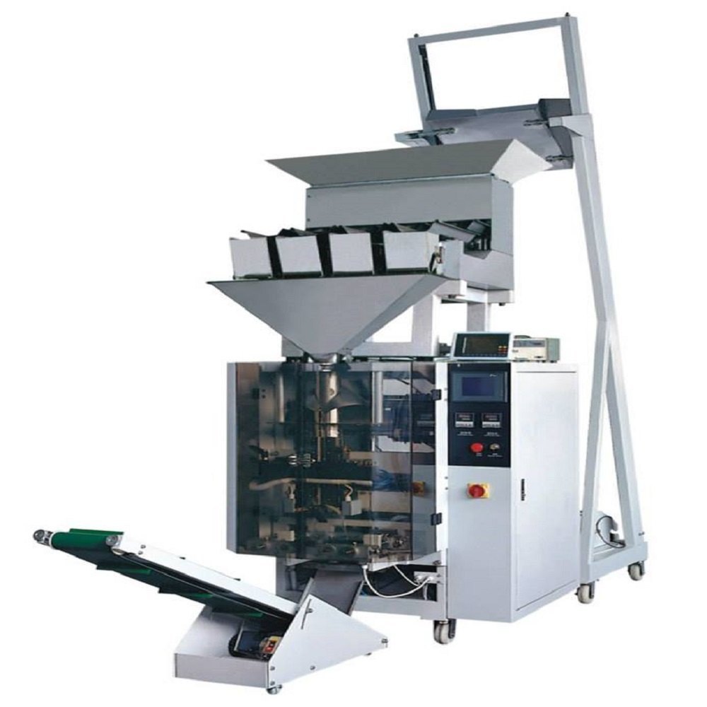 Mild Steel 4 Head Linear Weigher Packing Machine