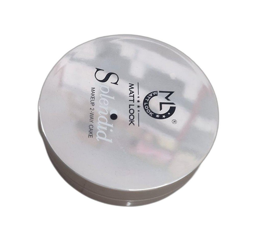 Matt Look Compact Powder Splendid Makeup 2 Way Cake, For Personal, Packaging Size: 20g