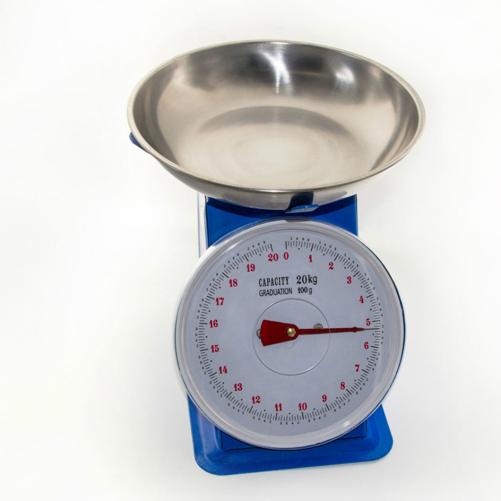 Stainless Steel Table Top Mechanical Counter Dial Scale