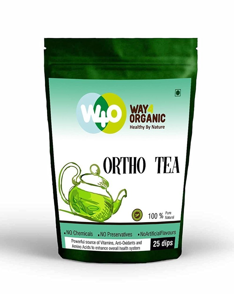 Genius Nature Herbs Pvt Ltd Green Way4Organic Ortho Dip Tea in Pouch-25Dips, Packaging Size: 100GRAM