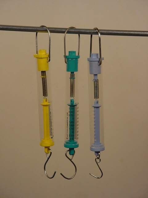 CROWN Acrylic Spring Balances, For Educational, Capacity Tons: 100gms