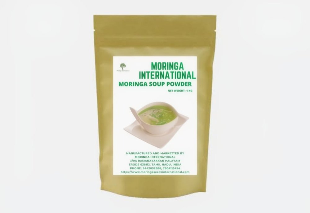 Poly Bag Green MORINGA SOUP POWDER ( MORINGA HERBAL TEA), Packaging Size: 1 kg