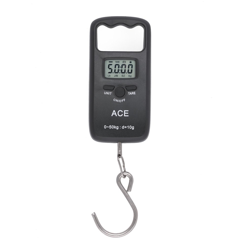 Ace Plastic Electronic Luggage Weighing Scale, Capacity Tons: 50 kg, Size: Pocket Style