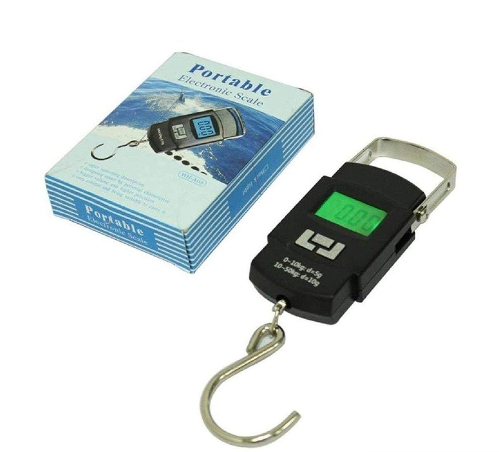 ATC Mild Steel Portable Electronic Luggage Scale, For Business, Capacity Tons: 50KG