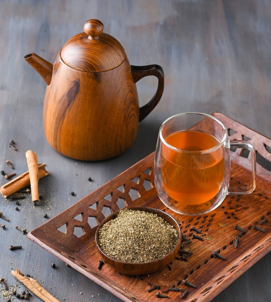 Gruner 100% Organic Herbal Indian Kahwa Green Tea, Packaging Size: 25 Kg, Packaging Type: Bag