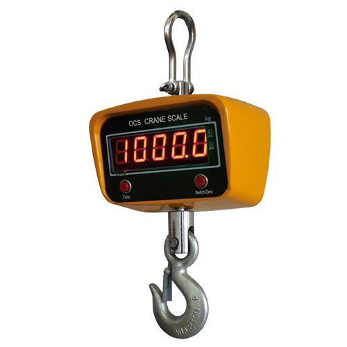 Mild Steel Electronic Crane Scale, For Industrial, Max Load Capacity: 3 Ton