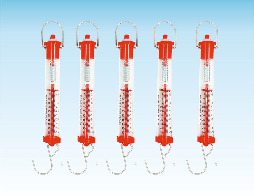 Plastic SunLix 5kg Acrylic Spring Balance, For Laboratory, Size: Standard