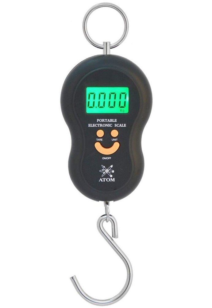 ATOM Plastic Hanging Scale, Model Name/Number: A301, Capacity Tons: 10kgX10gm