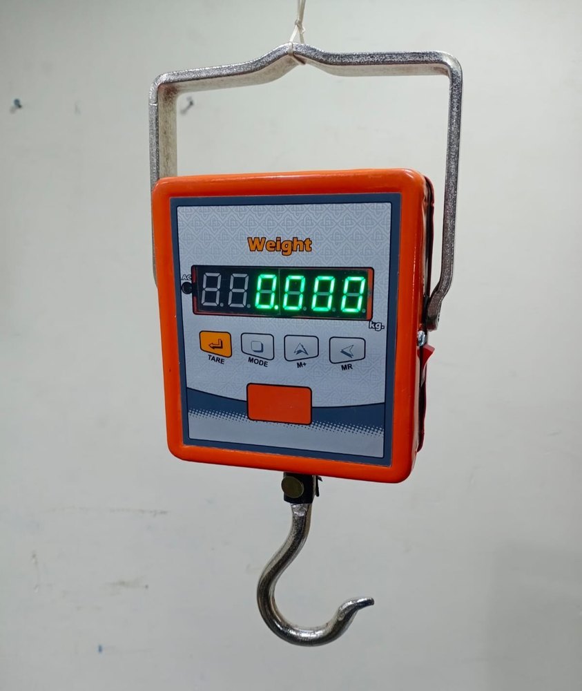 Mild Steel Mini Digital Hanging Scale, Capacity Tons: 50 Kg, Size: 13x11x5 cm (lxwxh)
