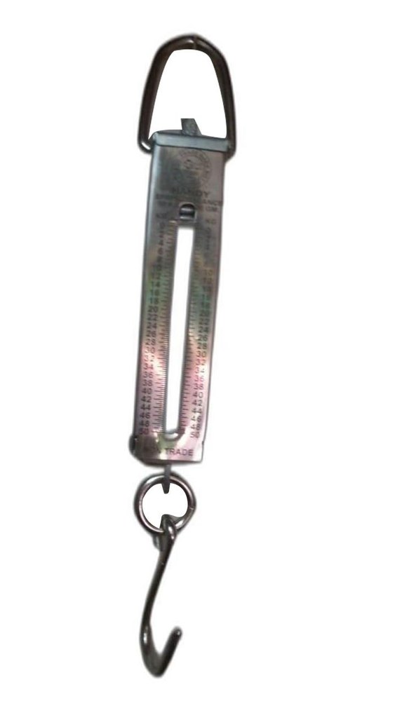 Stainless Steel Mini Hanging Scale, Capacity Tons: 0.05 Ton, Size: 18cm (l)