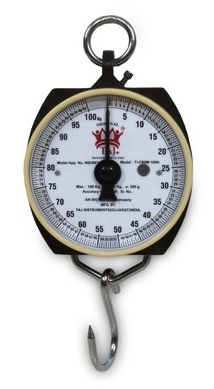 Taj+ Mild Steel Circular Hanging/Suspended Spring Balance, Model Name/Number: TI-CB6, Capacity Tons: 0.1