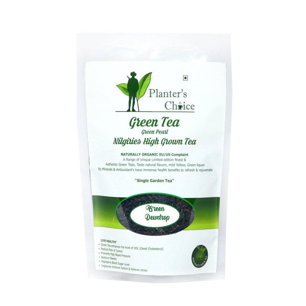 Planters Choice Green Dewdrop Nilgiri High Grown Tea, Leaves, Packaging Size: 100Gm