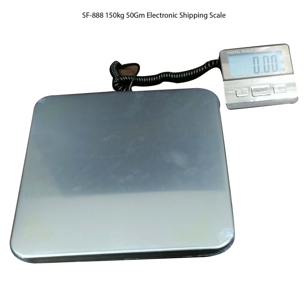 Sunrise Stainless Steel SF-888 150kg 50Gm Electronic Shipping Scale, For Business