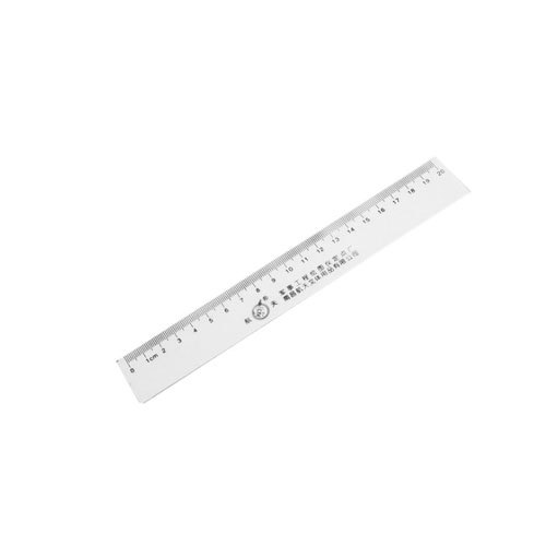 Plastic Measuring Ruler, Length:20 Cm